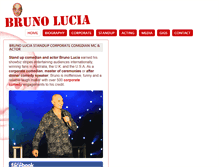 Tablet Screenshot of brunolucia.com